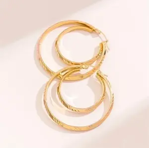 Chic Vintage Double Hoops