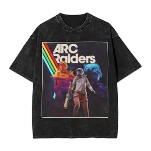 valentine shirts Arc Raiders Video Game T Shirt Men Cotton Funny T-Shirt Crew Neck  Tee Shirt Short Sleeve 1Clothes Gift Idea