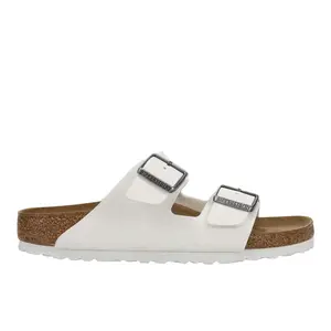 BIRKENSTOCK Womens Arizona Birko-Flor Casual Sandals Casual - White