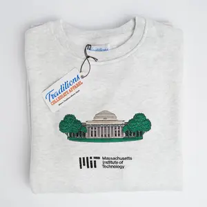 MIT Crewnecks, Embroidered Sweatshirt