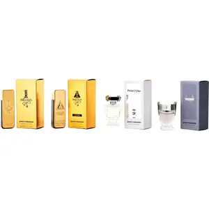 Paco Rabanne Variety Set-1 Million Edt & 1 Million Elixir Parfum Intense & Invictus Edt & Phantom Edt And All Are 0.17 Oz Minis For Men