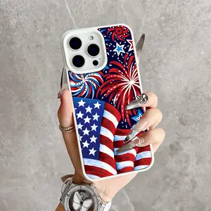 USA Flag Magnetic Snap Case for iPhone 17/16 Pro Max 15 Pro 14 13 12 Mini 11 XR XS Plus SE Shockproof Slim Protective Cover