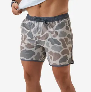 Jumbo Deer Camo Swim Trunks - Burlebo