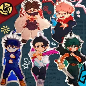 JUJUTSU KAISEN - Acrylic epoxy Keychains