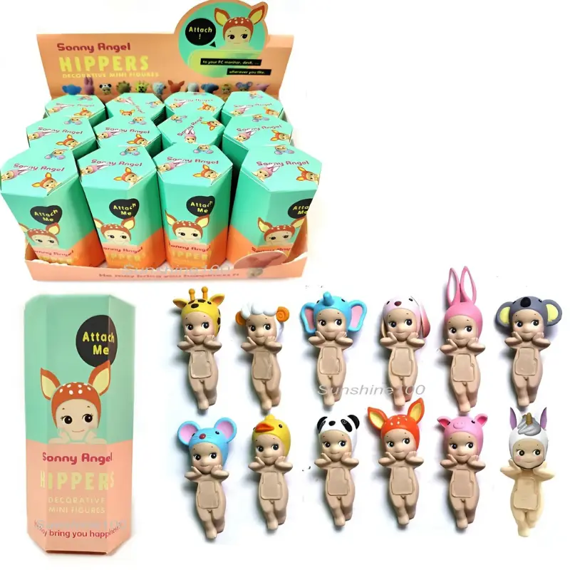 Sonny Angel Hipper Blind Box Gift, Fruit Dreaming Mofusand Flower Dinosaur Animal Series Kawaii Collectible Figure