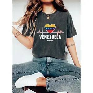 Venezuela Shirt, Venezuela Hasta El Final Tshirt, Trendy Venezuela 2026 Sweatshirt, Con Venezuela, Gift For Venezuelan, Venezuela Tee shirt