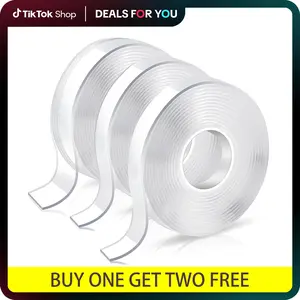 Viral Summer Melody Nano Tape Mother's Day Must-have Reusable Transparent Magic Gel Tape DIY Bubble Craft & Gift DecorBuy One Get Two Free