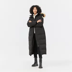 Fitouch Women's Waukee Long Down Coat Parka Jacket | 750+ Fill Power | Full-Length
