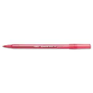 Bic BICGSM11RD Bic Stick Pens Medium Red