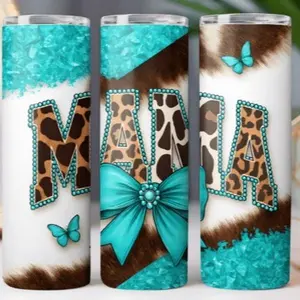Mama | 20oz Skinny sublimation tumbler transfer print out (TRANSFER ONLY, NOT A FINISHED TUMBLER)