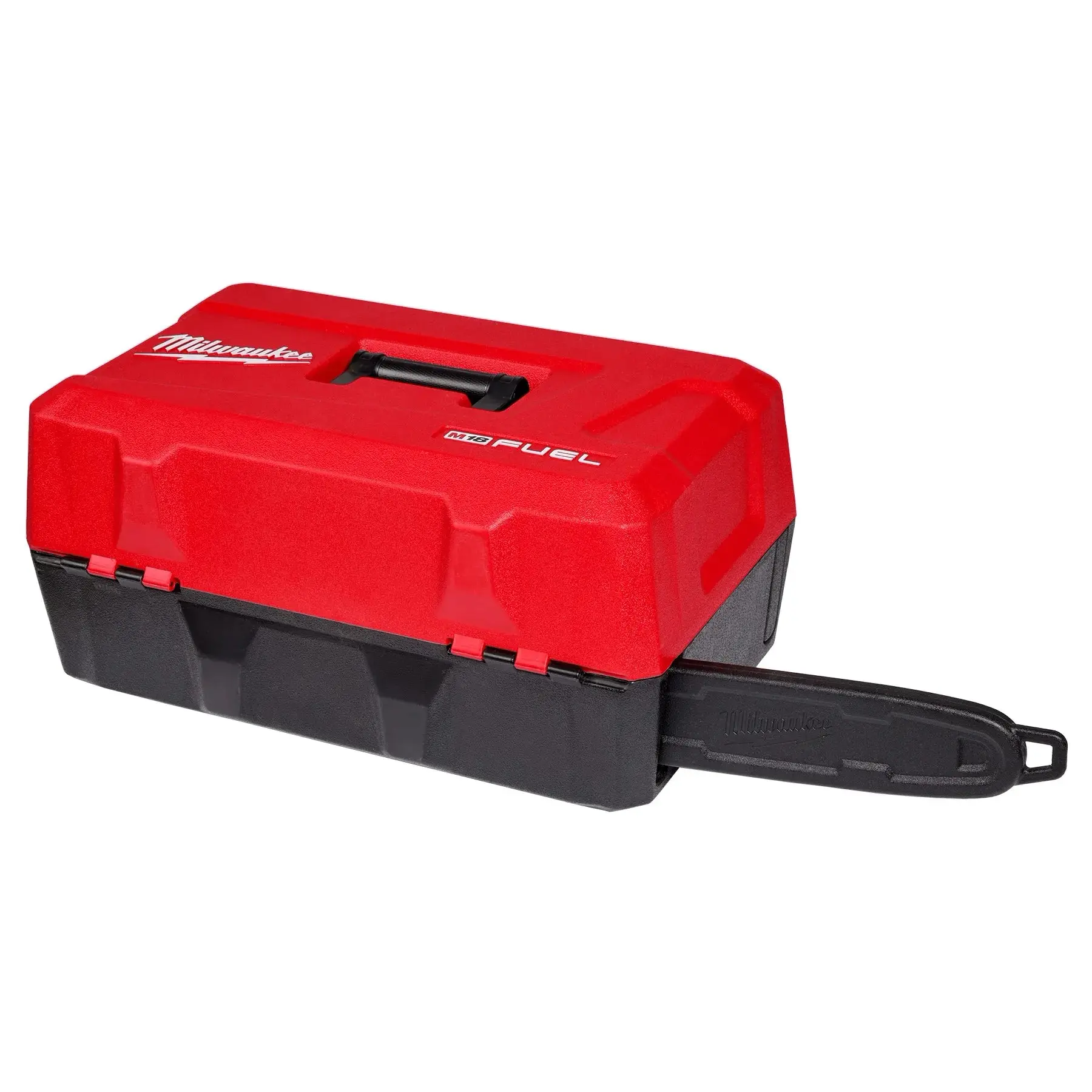 Milwaukee 49-16-2746 Top Handle Chainsaw Case, M18 Fuel™ Tools Storage Organizer with 1 Qt Bar & Chain Oil Compartment