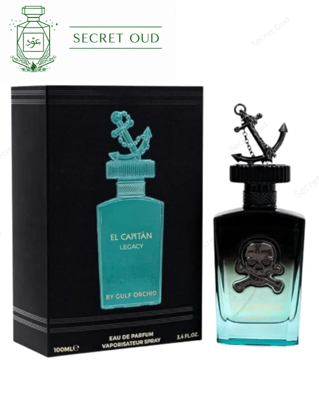 El Capitan Legacy Eau de Parfum by Gulf Orchid – Men And Women – 100 ml