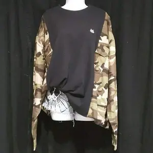 Space Invaders Upcycled Oversized Flannel