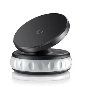 360° Vacuum Magnetic Car Phone Holder, Adjustable Suction Cup Phone Mount for Car/Gym/Mirror/Smooth Surface, Compatible with iPhone Android