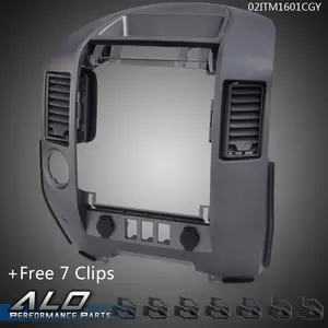 Fit For 2004-2006 Nissan Titan/Armada Center Dash Radio AC Bezel W/ Speaker