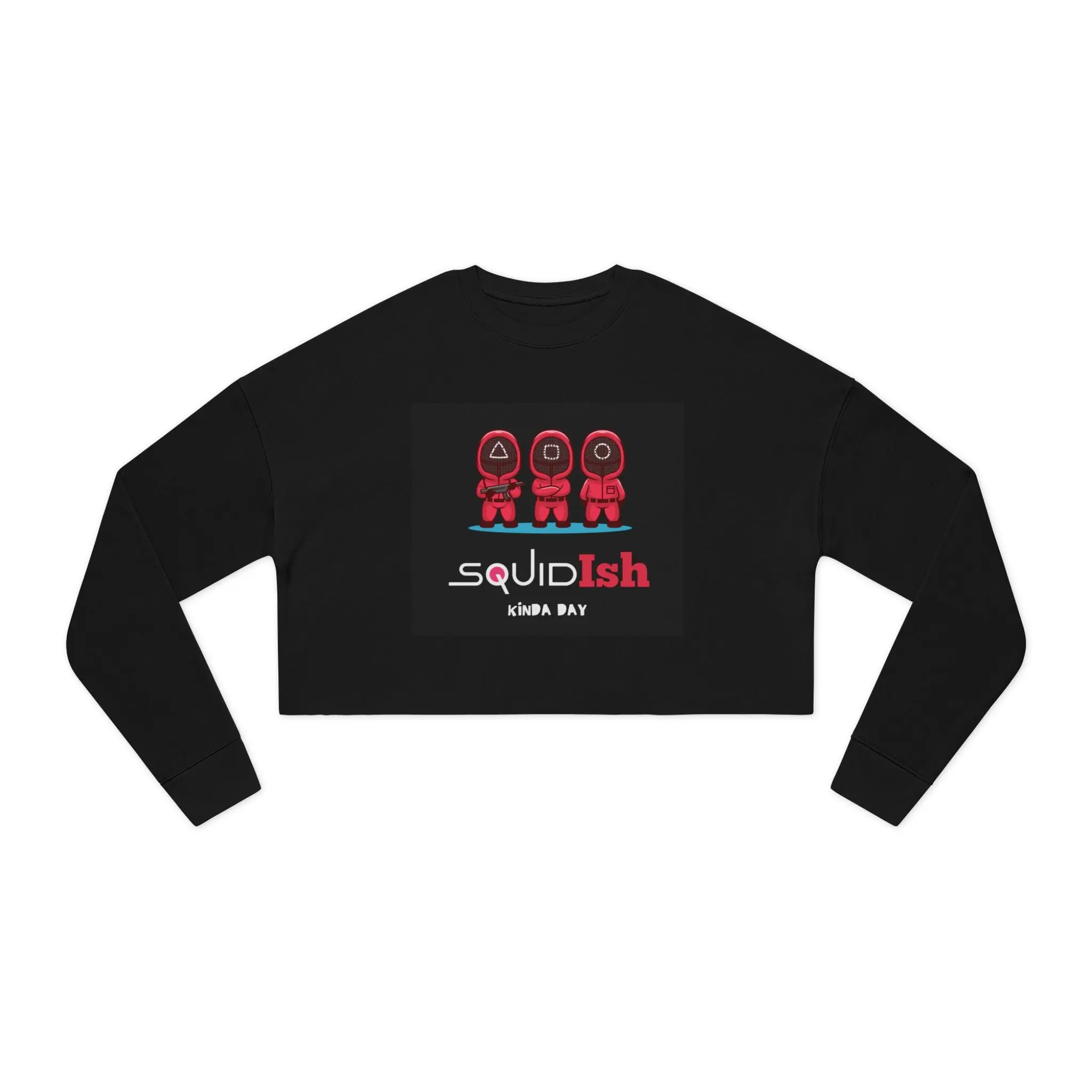Cropped Sweatshirt Squid Game Inspired Theme