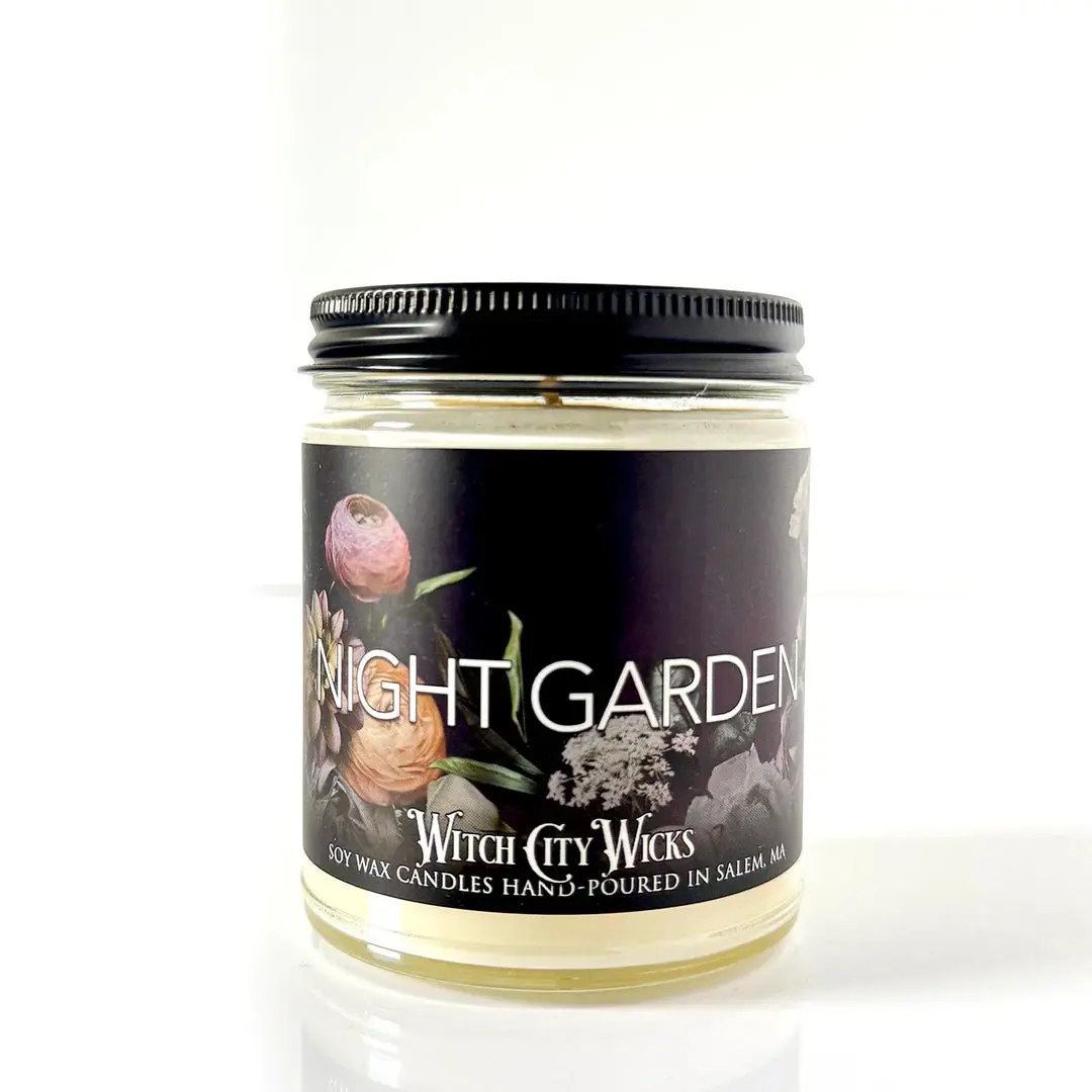 Night Garden 9 oz. Candle - Witch City Wicks