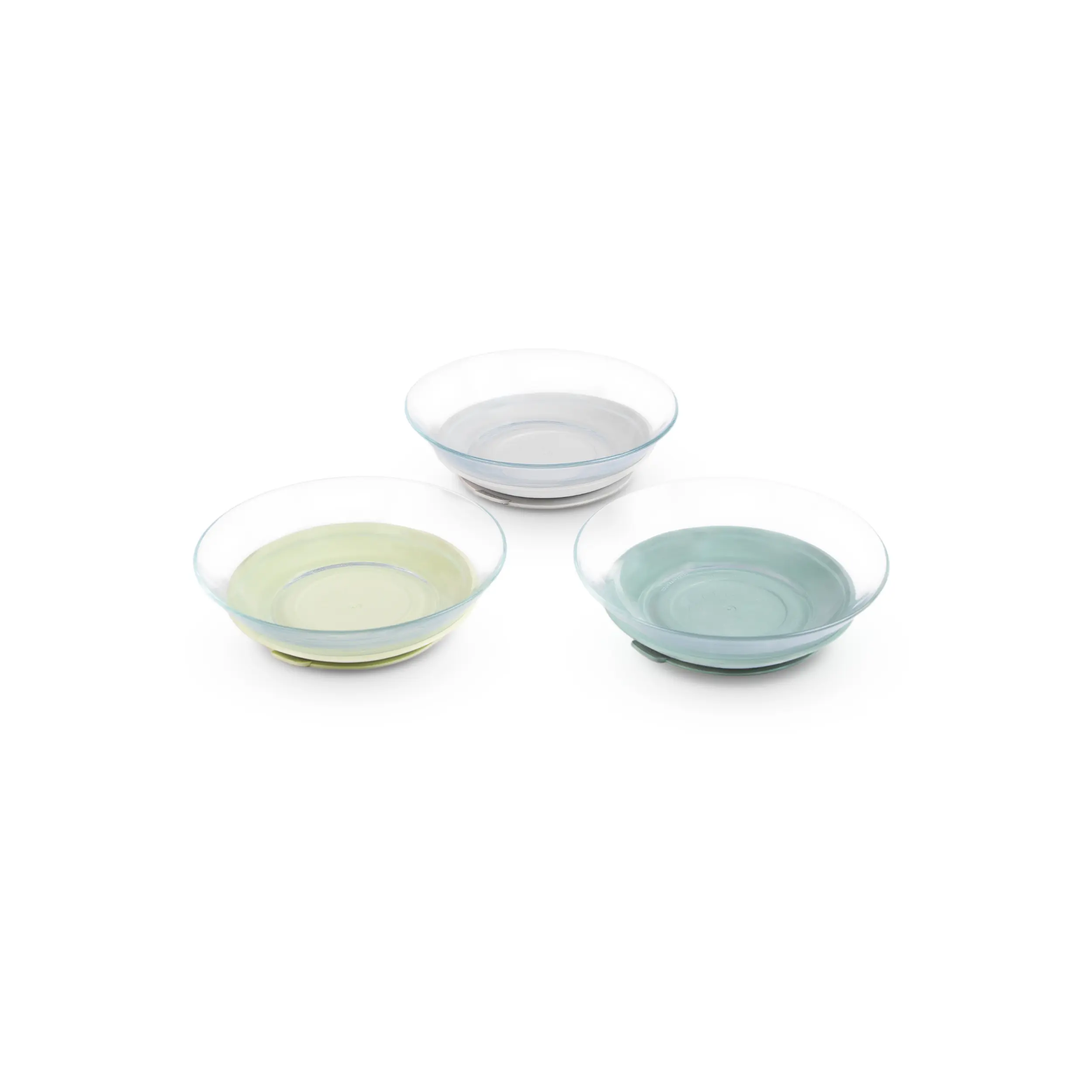 Béaba x Duralex Glass Plates - Set of 3