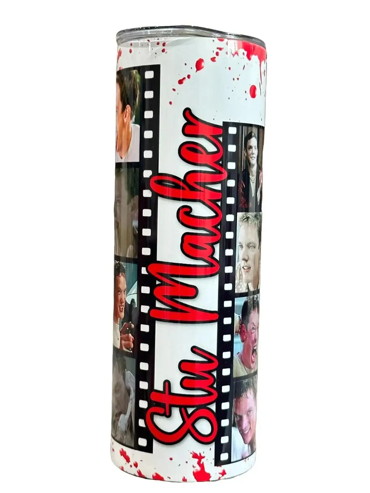 Stu - 20oz oz 20 oz. 20oz. - Skinny Straight Sublimation Tumbler - Amy's Tumbler Junkies - Your Favorite Tumbler Shop!