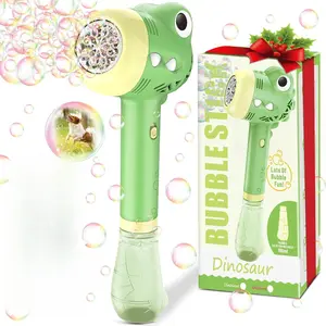 004-P  Bubble Machine for Kids | Outdoor Toys for Toddlers Age 3-5 | Perfect as a Gift for Party Favors Birthdays Valentine Halloween and Christmas | Battery Operated Bubble Wand for Easy Outdoor Use