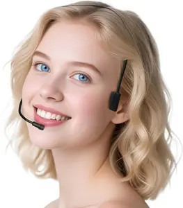 Microphone Headset Pop  Costume   Mic for Women Men Halloween Party Costume