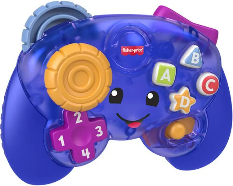 Fisher Price Laugh & Learn Game & Learn Controller, Purple  [COLLECTIBLES] Babywear