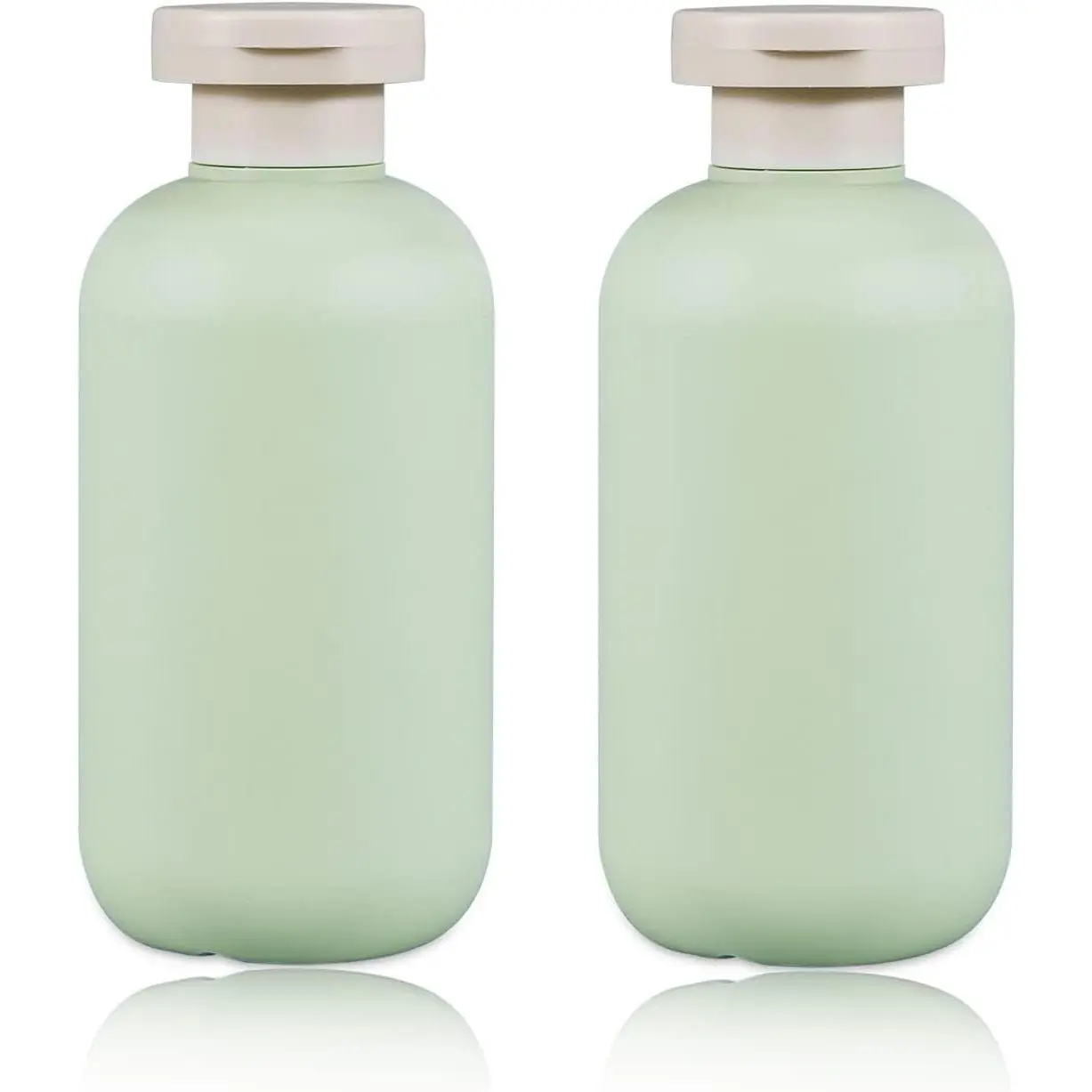 6.8oz Squeeze Bottles with Flip Cap, Refillable Plastic Travel Bottles for , Lotion, Shampoo, Conditioner (2 Pcs)