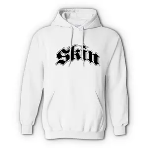 Gothic Hoodie in White