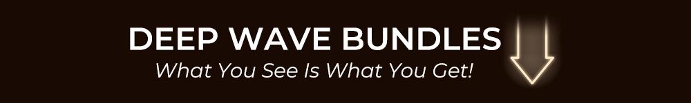 【Alipearl Hair Bundles】30 Inch Deep Wave Bundles Kinky Curly Wave Hair Weft Unprocessed Virgin Human Hair Raw Bundles Water Wave Bundles