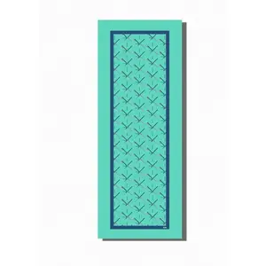 Yoga Mat | 6mm Thick | Turquoise | Non-Slip | Eco Friendly | Yune Yoga | PDX Carpet