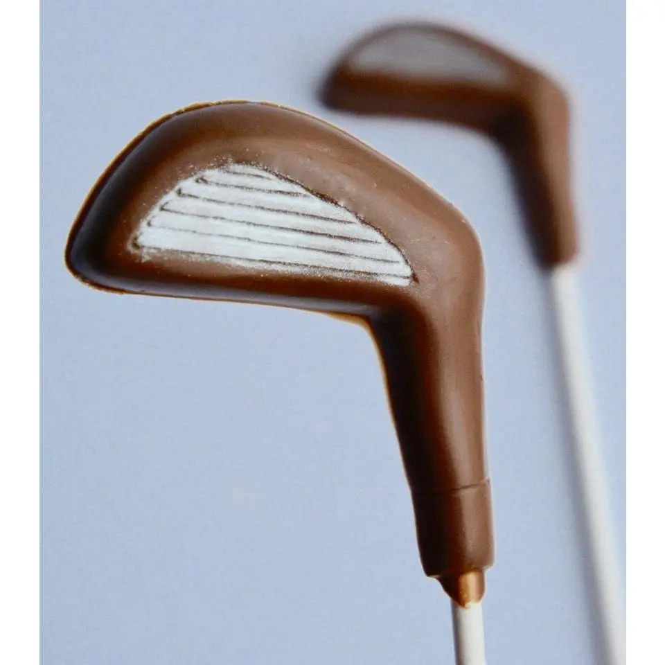 Chocolate Golf Club Lollipops (Set of 12)