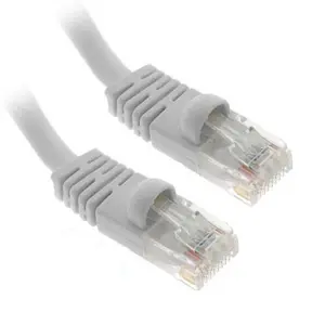 CMPLE  RJ45 Cat5 Cat5E Ethernet Lan Network Cable -15 Ft White