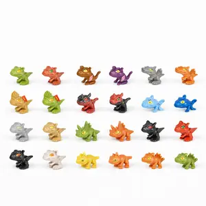 1Pc Random Cute Dinosaur Finger Gag Toy Fun Collectible Figure