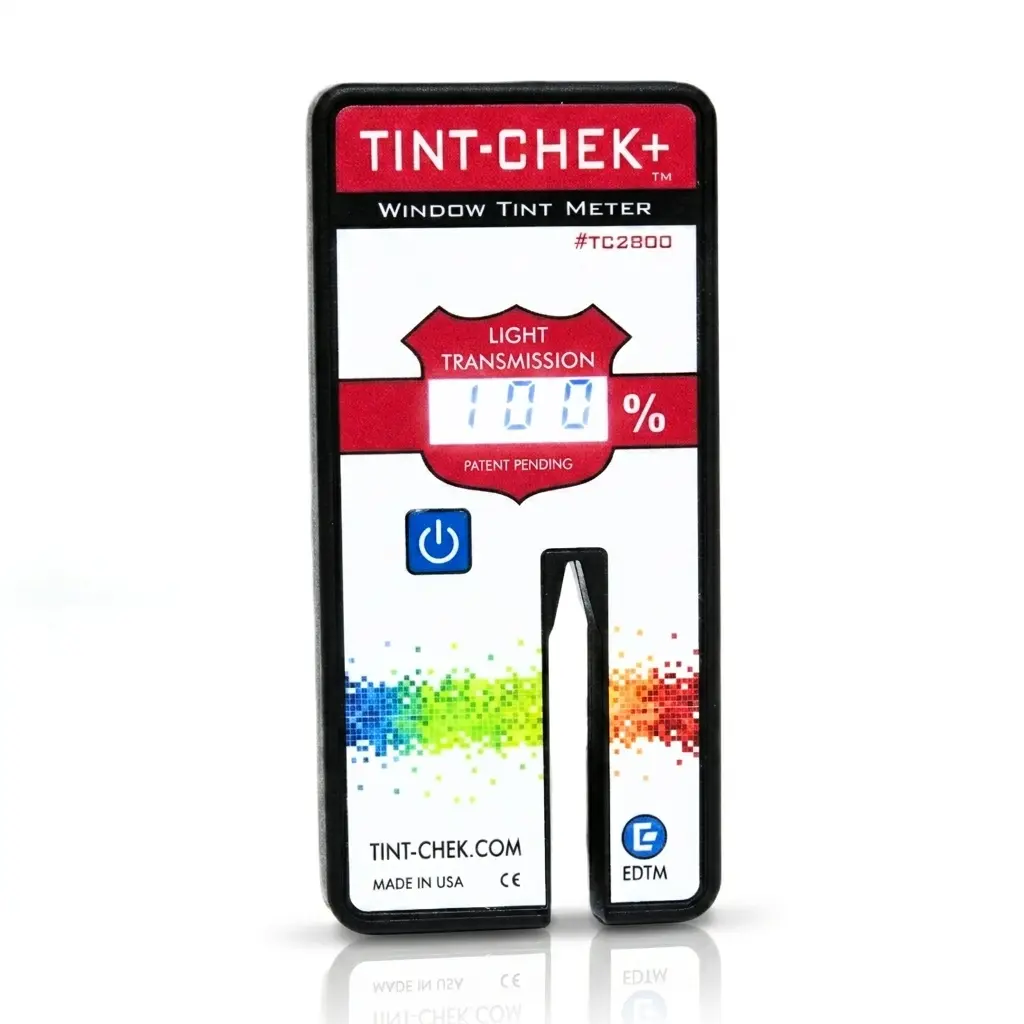 EDTM Tint-Chek+ (TC2800) Window Tint Meter, Ultra-Precise VLT Measurement with 0.1% Resolution, Made in USA