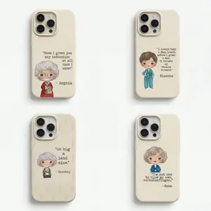 Golden Girls Quote Phone Case, Nostalgic Retro TV Inspired Design, Tough Protective Case for iPhone 17 Pro Max 16 15 14 13 12 11, Samsung S25 S24 S23 S22 Ultra, Gift for Fans