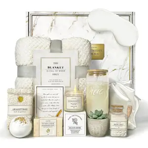 Mother's Day Care Package for,12PC Get Well Gifts for After Surgery,Birthday,Get Well Soon,Grief,Sympathy Gifts,Condolences (white)