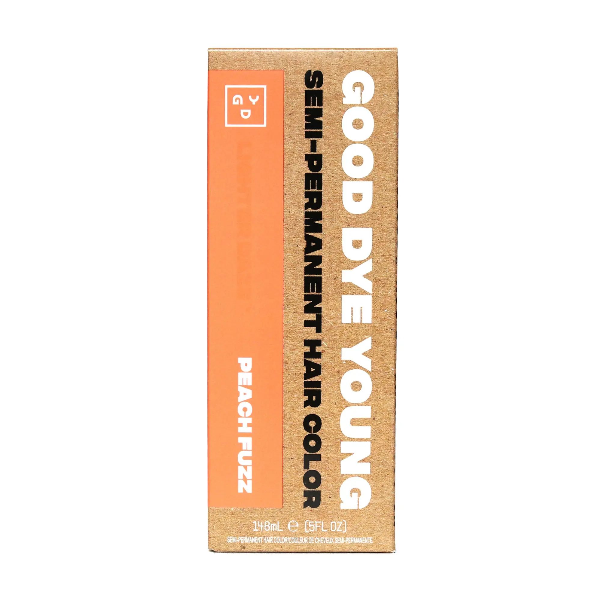 Pastel Orange Semi-Permanent Hair Dye – Good Dye Young Riot | Vegan, Cruelty-Free, Non-Damaging, Conditioning Formula | 8–16 Washes