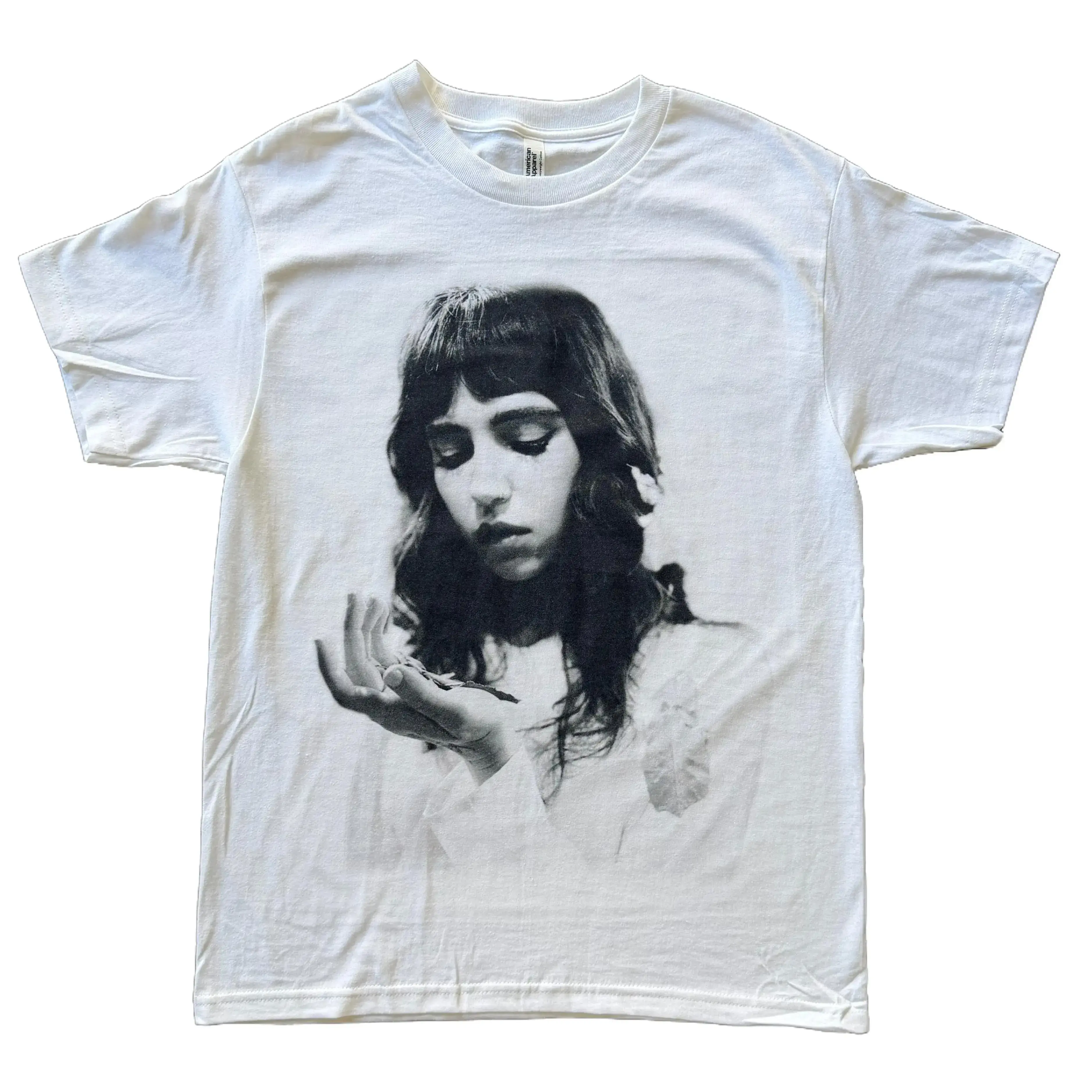 Women's Clairo Jumbo Graphic Print Tee - Unisex Short Sleeve Casual Top, 100% Pure Cotton, Machine Washable, Short Sleeve Tops, Casual Tee