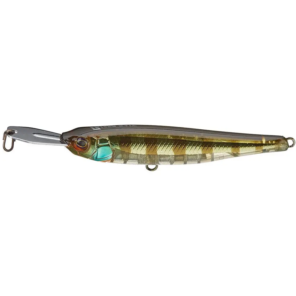 Jackall Riser Bait 007R Topwater Artificial Lure - 2.75" Long, 5/16 oz, Upward Metal Lip, Creates Frenzy Action, Triggers Bites, 2 Ryugi Treble Hooks, Ultimate Penetration, Surface Fishing Artificial Lures, Fishermen Gift
