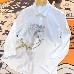 Camisa de caballo pedrería fina
