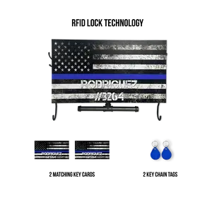 Duty Gear Rack with CONCEALMENT CASE – Personalized, Heavy-Duty, and the Perfect Gift