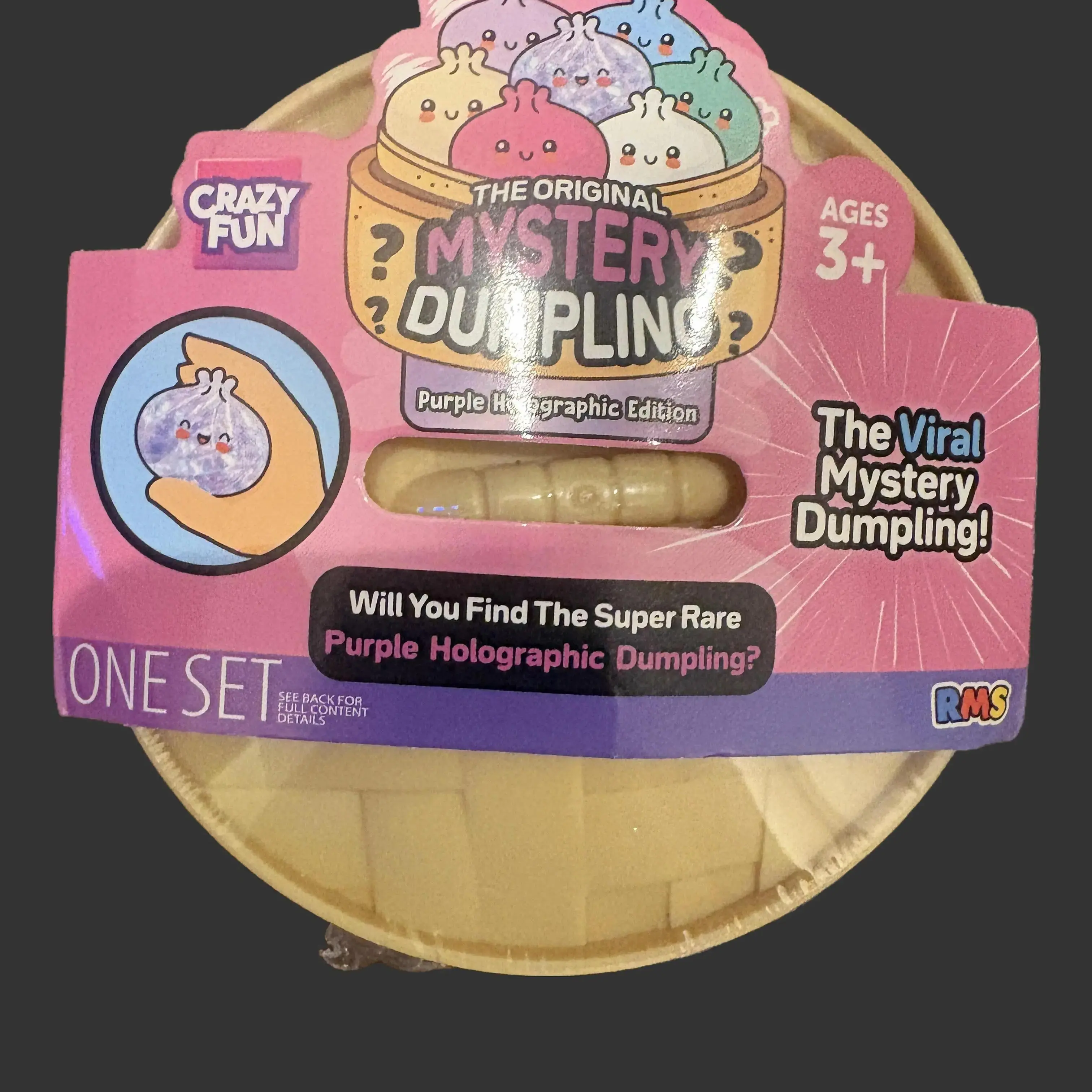Crazy Fun RMS purple holographic dumpling