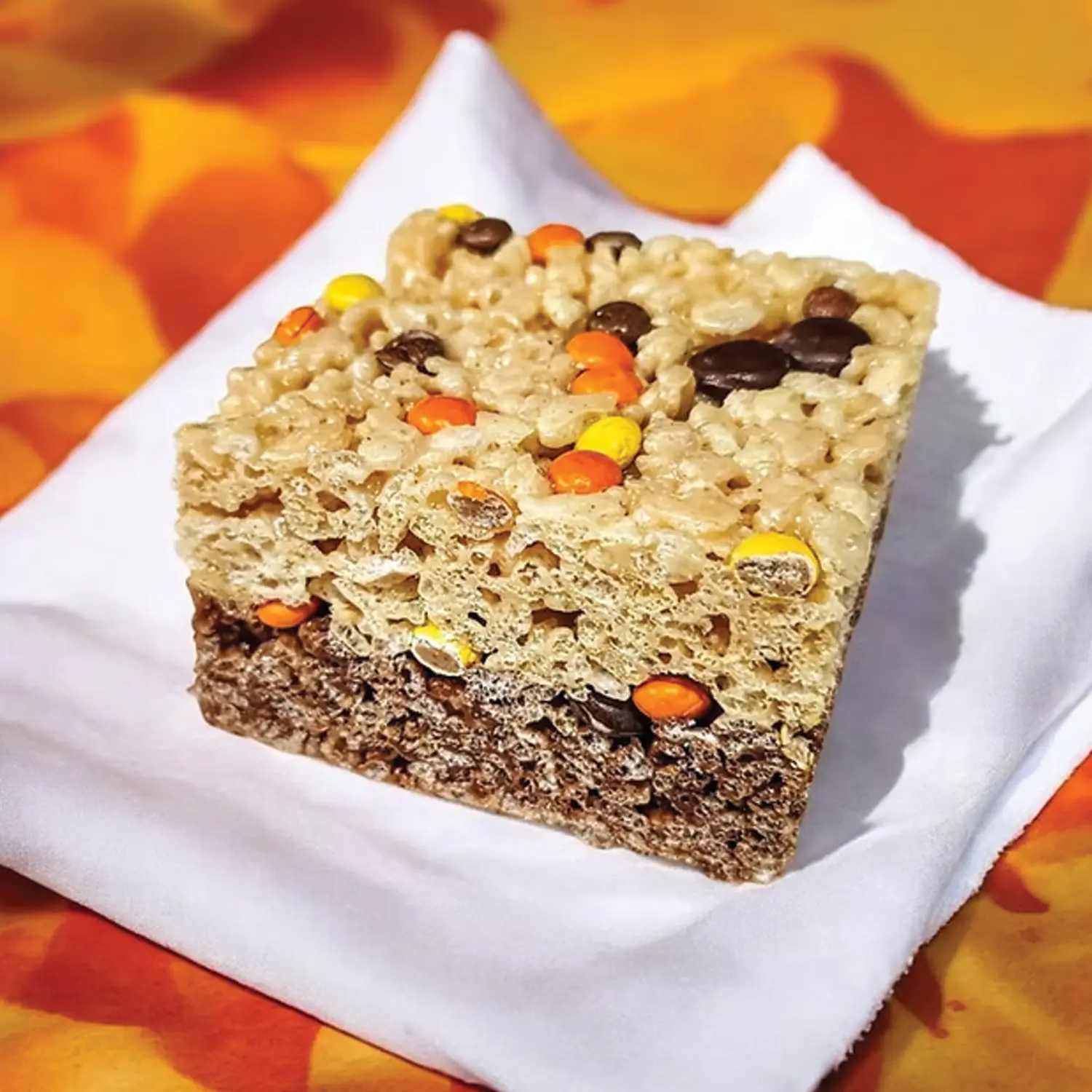 Reese's Pieces Rice Crispie Treat from Carrie's Crispies