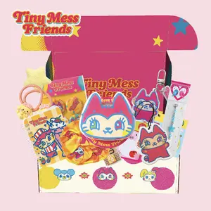 Tiny Mess Friends Stationery & Accessories Gift Box | 14 Items Inside | Inspired by Rescue Animals