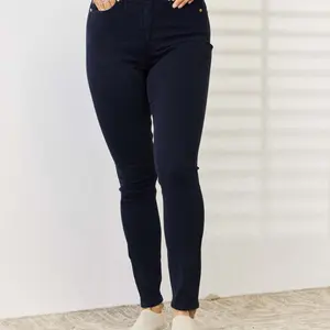 Judy Blue Tummy Control Garment Dyed Skinny Jeans