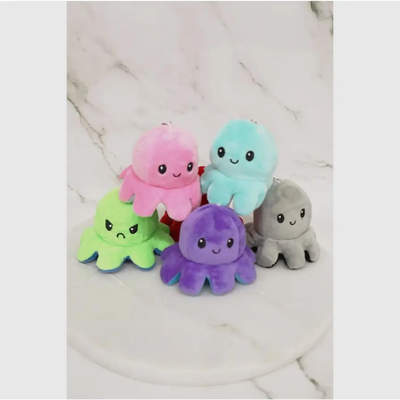 Octopus Plushie Keychain