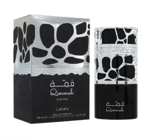 Lattafa Perfumes | Qimmah for Men | Eau De Parfum | 100 ml - 3.4 fl oz | Men's Fragrance | Aromatic - Lavender & Woody Notes