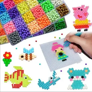 5mm Water Mist Beads Set, 10 Color/15 Color/24 Color/30 Color Options, Creative DIY Craft Supplies, Random Colors and Paper Graphics, DIY Kits