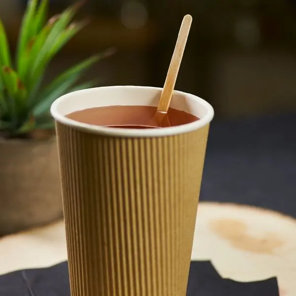 Karat Earth 7.5" Wooden Coffee Stirrer, Unwrapped - 5,000 pcs