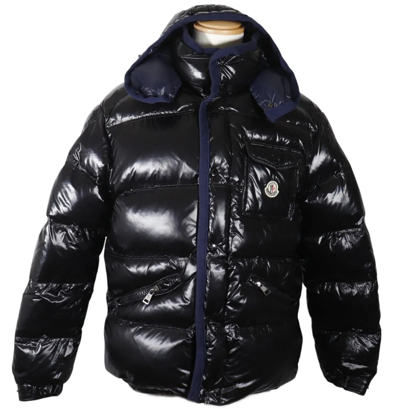Pre-owned MONCLER Nylon Small Leather Goods K2 Down Jacket